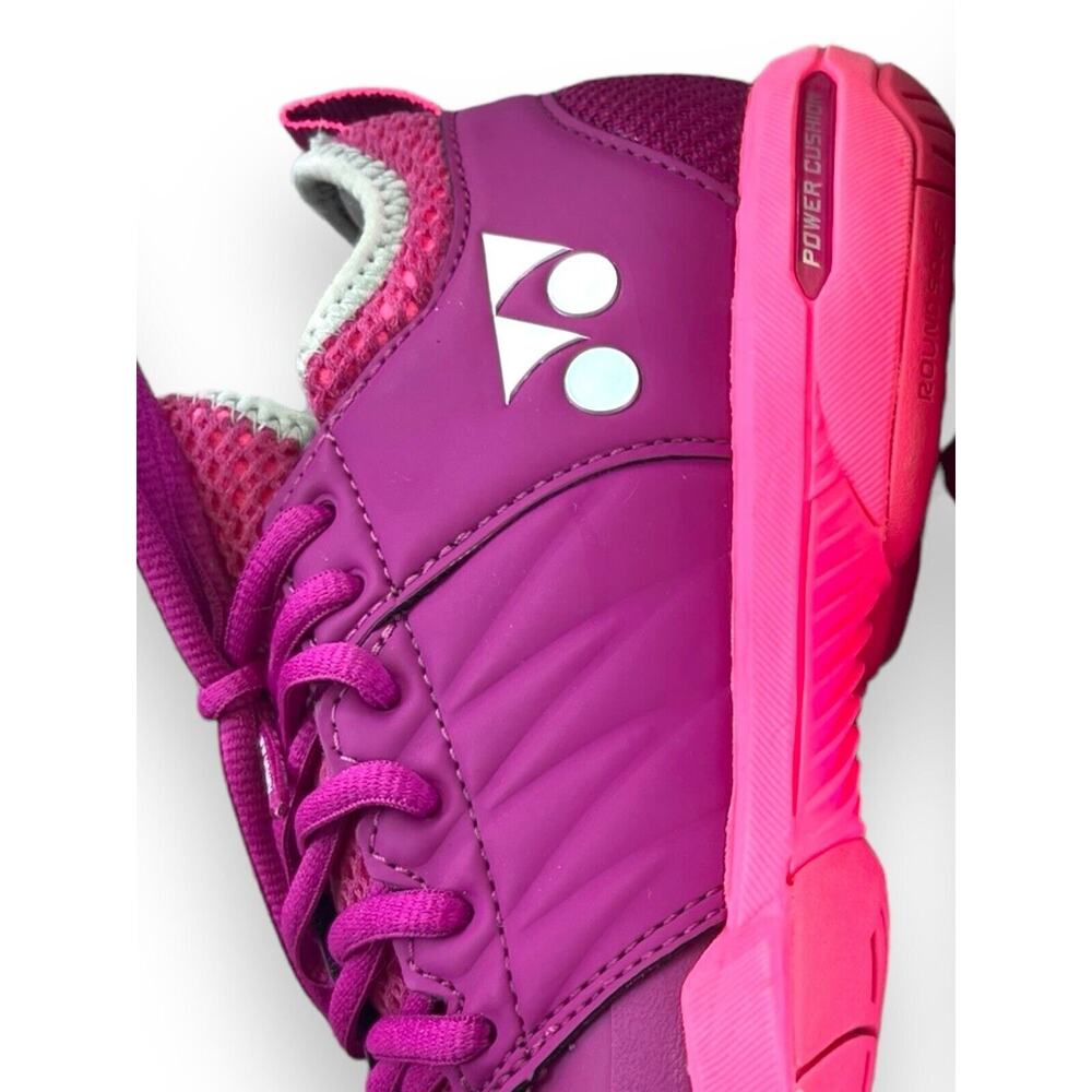YONEX Fusion REV 3 Endurance Power Cushion Plus Shoes Mens Women’s 6 Pink - Picture 4 of 10